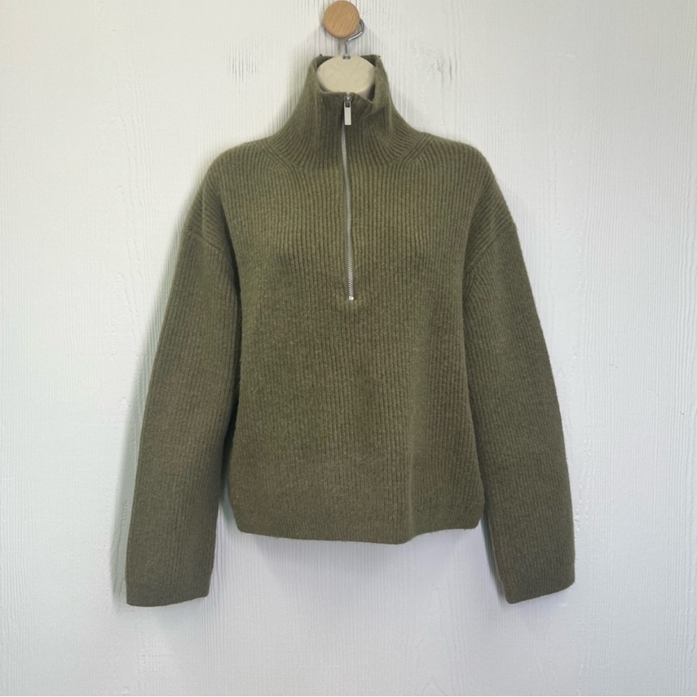 H&M Quarter Zip Sweater